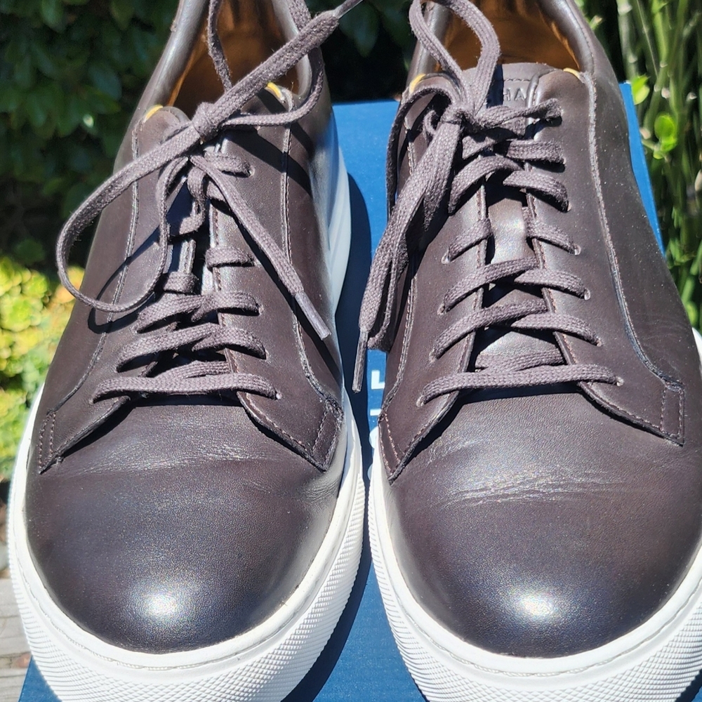 Cole Haan Brown Leather Men's Sneakers Sz 10